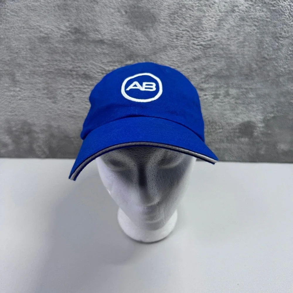 Otto AB Blue Cap Hat Adjustable Strapback Mens Embroidered AB10 One Size